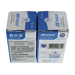 南光 – 美好挺®膜衣錠 OKPOWER 威而鋼學名藥瓶裝(1瓶30錠)
