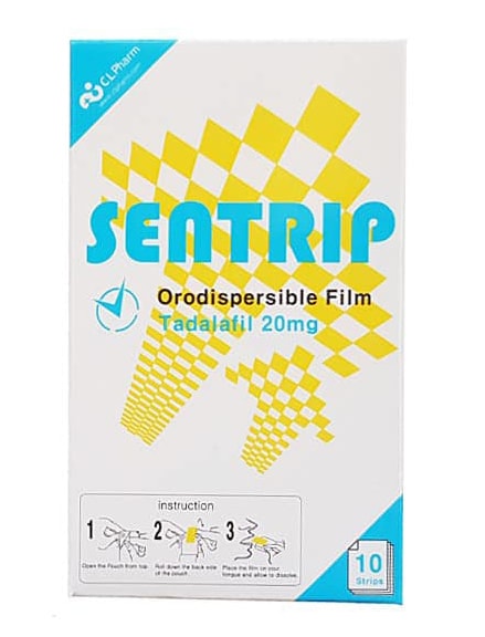韓國 Sentrip 新一代犀利士口溶片 20mg:快、狠、久! 1