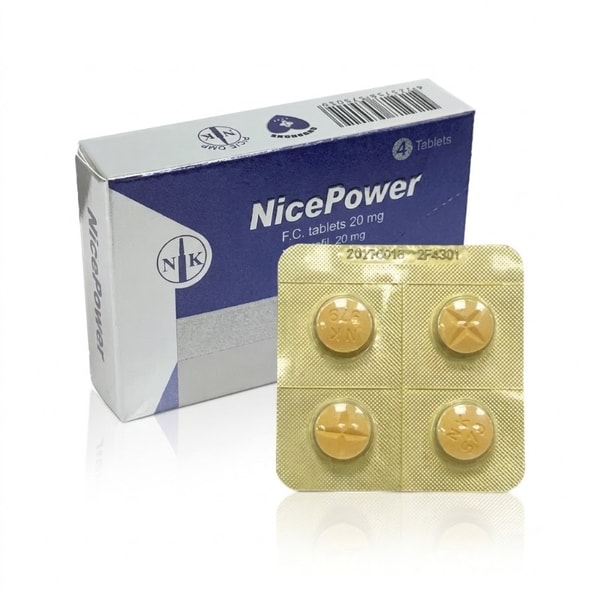 NicePower 20mg 健力仕膜衣錠:持久自信,隨時準備 犀利士學名藥 4錠入 2